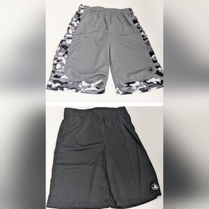 2 Pair Body Glove Kids' (XL/18) Athletic/Leisure Elastic Waistband Shorts